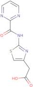 {2-[(Pyrimidin-2-ylcarbonyl)amino]-1,3-thiazol-4-yl}acetic acid