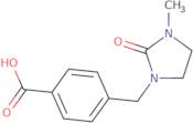 4-[(3-Methyl-2-oxoimidazolidin-1-yl)methyl]benzoic acid