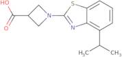 1-(4-Isopropyl-1,3-benzothiazol-2-yl)azetidine-3-carboxylic acid