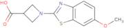 1-(6-Methoxy-1,3-benzothiazol-2-yl)azetidine-3-carboxylic acid