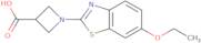 1-(6-Ethoxy-1,3-benzothiazol-2-yl)azetidine-3-carboxylic acid