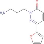 2-(3-Aminopropyl)-6-(2-furyl)pyridazin-3(2H)-one