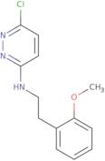 6-Chloro-N-[2-(2-methoxyphenyl)ethyl]pyridazin-3-amine