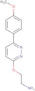 (2-([6-(4-Methoxyphenyl)pyridazin-3-yl]oxy)ethyl)amine