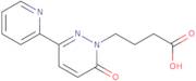 4-(6-Oxo-3-pyridin-2-ylpyridazin-1(6H)-yl)butanoic acid