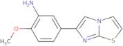 (5-Imidazo[2,1-b][1,3]thiazol-6-yl-2-methoxyphenyl)amine