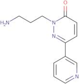 2-(3-Aminopropyl)-6-pyridin-3-ylpyridazin-3(2H)-one