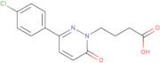 4-[3-(4-Chlorophenyl)-6-oxopyridazin-1(6H)-yl]butanoic acid