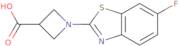 1-(6-Fluoro-1,3-benzothiazol-2-yl)azetidine-3-carboxylic acid