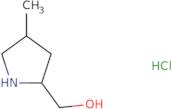 ((2S,4S)-4-Methylpyrrolidin-2-yl)methanol hydrochloride