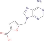 5-[(6-Amino-9H-purin-9-yl)methyl]furan-2-carboxylic acid