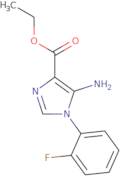 Ethyl 5-amino-1-(2-fluorophenyl)-1H-imidazole-4-carboxylate