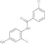 N-(4-Amino-2-fluorophenyl)-3-chlorobenzamide