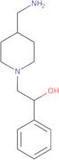 2-[4-(Aminomethyl)piperidin-1-yl]-1-phenylethan-1-ol