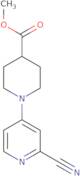 Methyl 1-(2-cyanopyridin-4-yl)piperidine-4-carboxylate