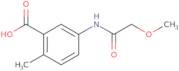 5-(2-Methoxyacetamido)-2-methylbenzoic acid