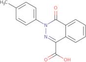 3-(4-Methylphenyl)-4-oxo-3,4-dihydro-1-phthalazinecarboxylic acid