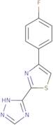 3-[4-(4-Fluorophenyl)-1,3-thiazol-2-yl]-4H-1,2,4-triazole