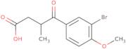 4-(3-Bromo-4-methoxyphenyl)-3-methyl-4-oxobutanoic acid