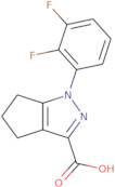 1-(2,3-Difluorophenyl)-1H,4H,5H,6H-cyclopenta[C]pyrazole-3-carboxylic acid