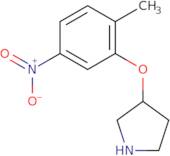 3-(2-Methyl-5-nitrophenoxy)pyrrolidine