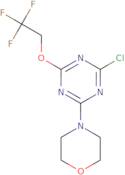 2-Chloro-4-(morpholin-4-yl)-6-(2,2,2-trifluoroethoxy)-1,3,5-triazine