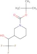 tert-Butyl 3-(2,2,2-trifluoro-1-hydroxyethyl)piperidine-1-carboxylate