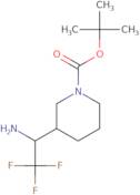 tert-Butyl 3-(1-amino-2,2,2-trifluoroethyl)piperidine-1-carboxylate