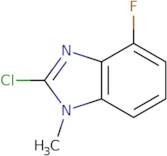 2-Chloro-4-fluoro-1-methyl-1H-1,3-benzodiazole