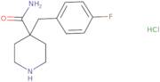 4-(4-Fluoro-benzyl)-piperidine-4-carboxylic acid amide hydrochloride