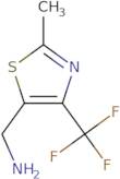 1-[2-Methyl-4-(trifluoromethyl)-1,3-thiazol-5-yl]methanamine