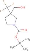 tert-butyl 3-(hydroxymethyl)-3-(trifluoromethyl)pyrrolidine-1-carboxylate