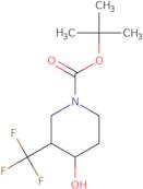 tert-butyl 4-hydroxy-3-(trifluoromethyl)piperidine-1-carboxylate