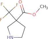 Methyl 3-(trifluoromethyl)pyrrolidine-3-carboxylate