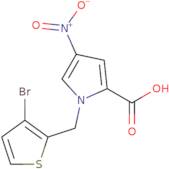 1-[(3-Bromothiophen-2-yl)methyl]-4-nitro-1H-pyrrole-2-carboxylic acid