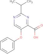 5-Phenoxy-2-(propan-2-yl)pyrimidine-4-carboxylic acid