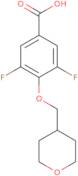 3,5-Difluoro-4-((tetrahydro-2H-pyran-4-yl)methoxy)benzoic acid