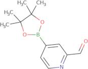 4-(Tetramethyl-1,3,2-dioxaborolan-2-yl)pyridine-2-carbaldehyde