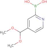 [4-(Dimethoxymethyl)pyridin-2-yl]boronic acid