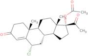 6α-Chloro-17-acetoxy progesterone