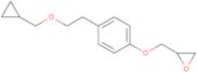 2-[[4-[2-(Cyclopropylmethoxy)ethyl]phenoxy]methyl]oxirane