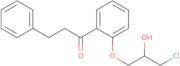 1-[2-(3-Chloro-2-hydroxypropoxy)phenyl]-3-phenyl-1-propanone