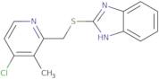 2-[(4-Chloro-3-methyl-2-pyridinyl)methylthio]-1H-benzimidazole