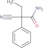 rac-2-Cyano-2-phenylbutanamide