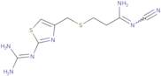 N-Cyano-3-[[[2-[(aminoiminomethyl)amino]-4-thiazolyl]methyl]sulphanyl]propanimidamide
