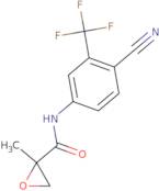 N-[4-Cyano-3-(trifluoromethyl)phenyl]-2-methyloxirane-2-carboxamide