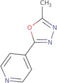 4-(5-Methyl-1,3,4-oxadiazol-2-yl)pyridine