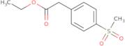 (4-Methylsulfonylphenyl)acetic acid ethyl ester