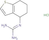 1-(4,5,6,7-Tetrahydro-1-benzothiophen-4-yl)guanidine hydrochloride