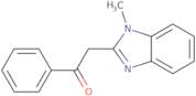 2-(1-Methyl-1H-1,3-benzodiazol-2-yl)-1-phenylethan-1-one